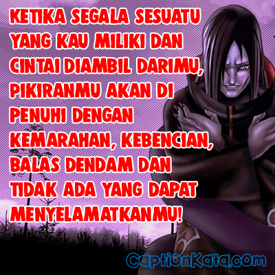 Gambar DP BBM Kata Kata Orochimaru