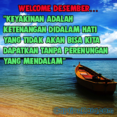 DP BBM Ucapan Welcome Desember